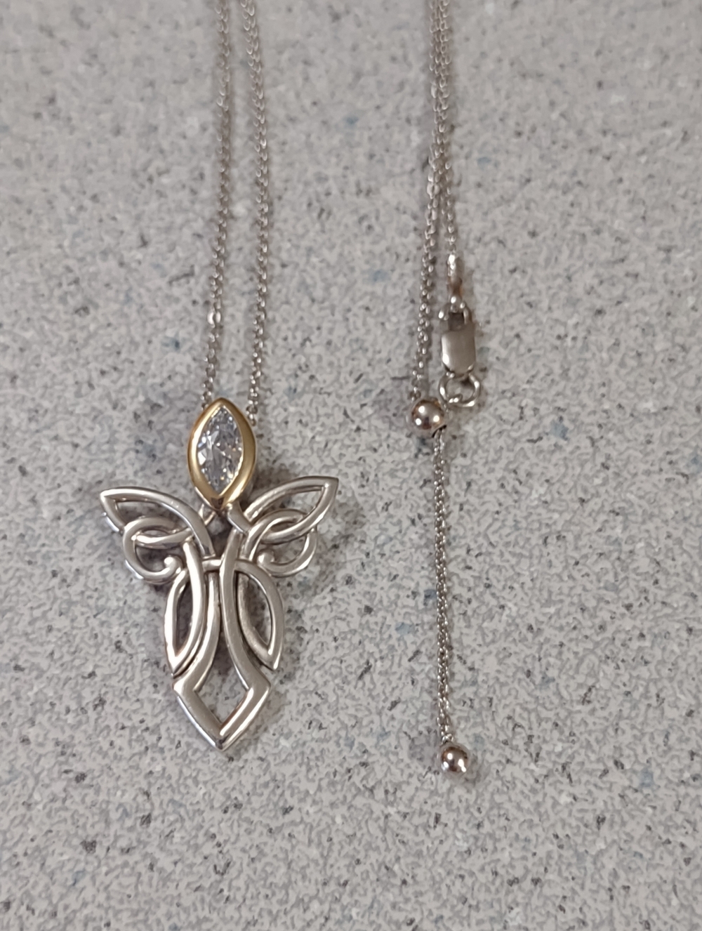 Firm Final Price!*Celtic Guardian Angel Necklace